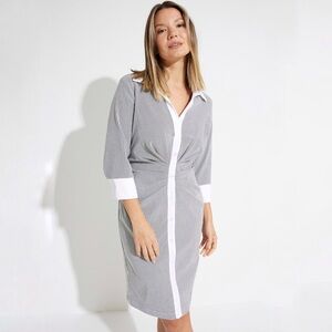 NWT Joseph Ribkoff Knee-length Shirt Dress Style 231181 Size 8